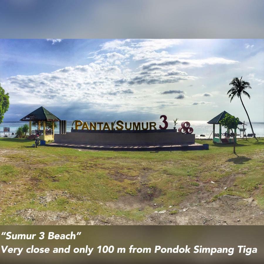 Pondok Simpang Tiga Sabang  Kültér fotó