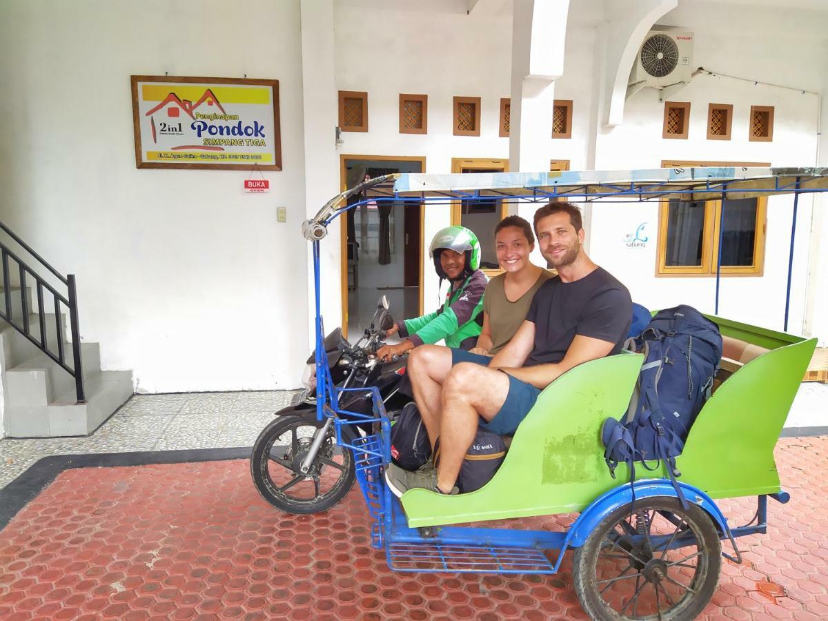 Pondok Simpang Tiga Sabang  Kültér fotó