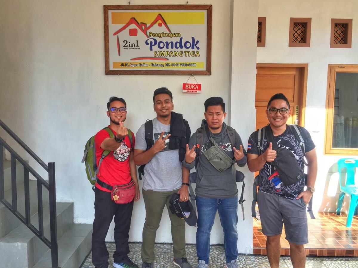 Pondok Simpang Tiga Sabang  Kültér fotó