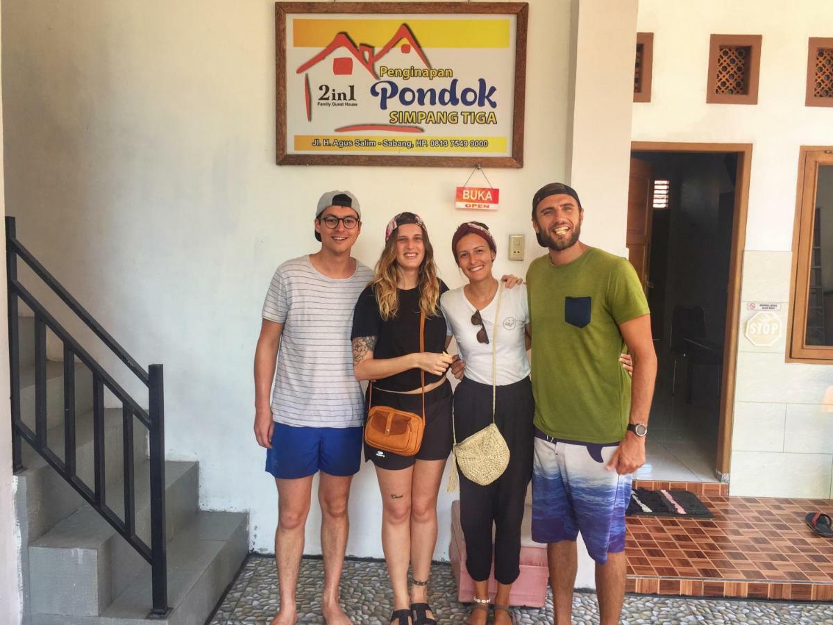Pondok Simpang Tiga Sabang  Kültér fotó