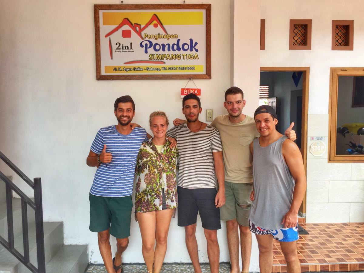Pondok Simpang Tiga Sabang  Kültér fotó