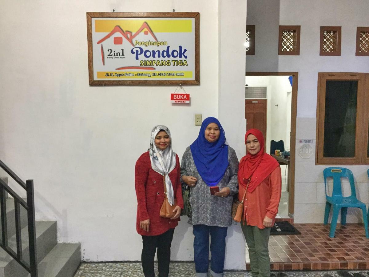 Pondok Simpang Tiga Sabang  Kültér fotó