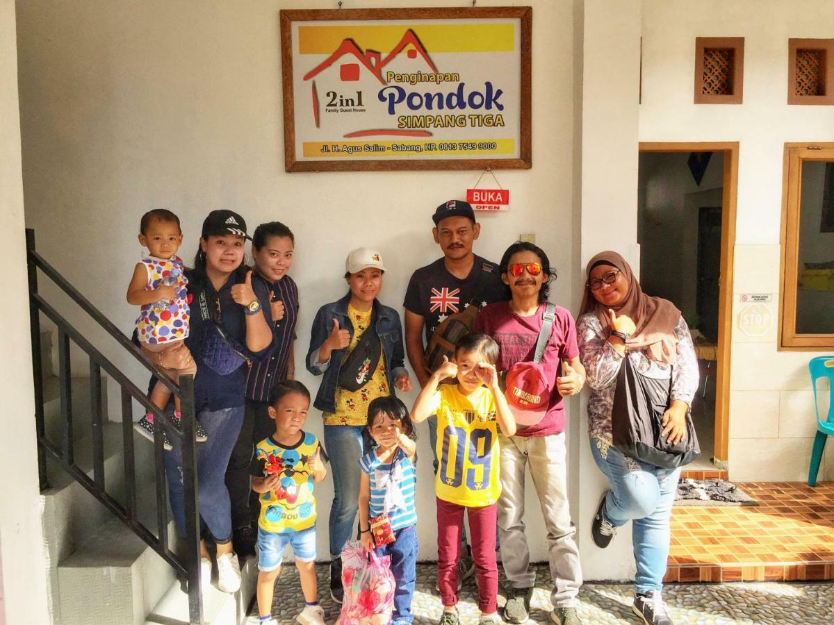 Pondok Simpang Tiga Sabang  Kültér fotó