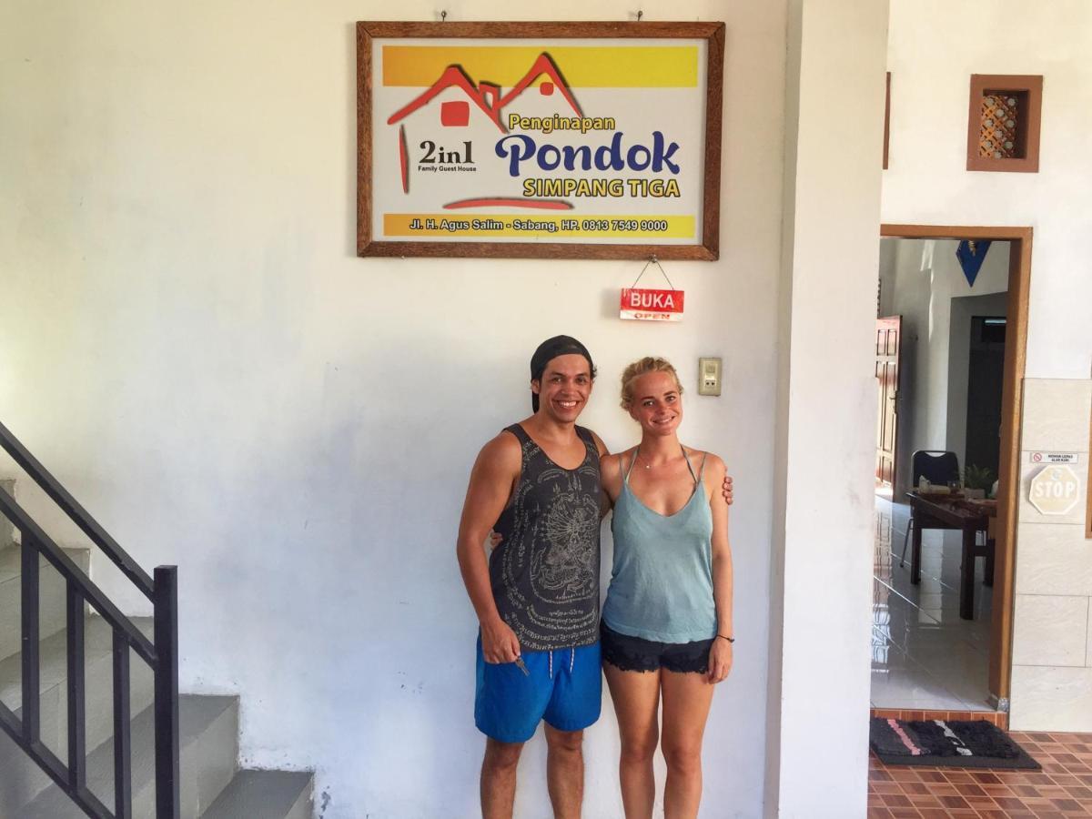 Pondok Simpang Tiga Sabang  Kültér fotó